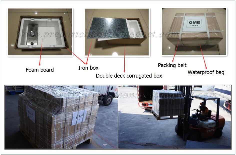 Precast concrete template fixed magnetic box GME1000KG.jpg