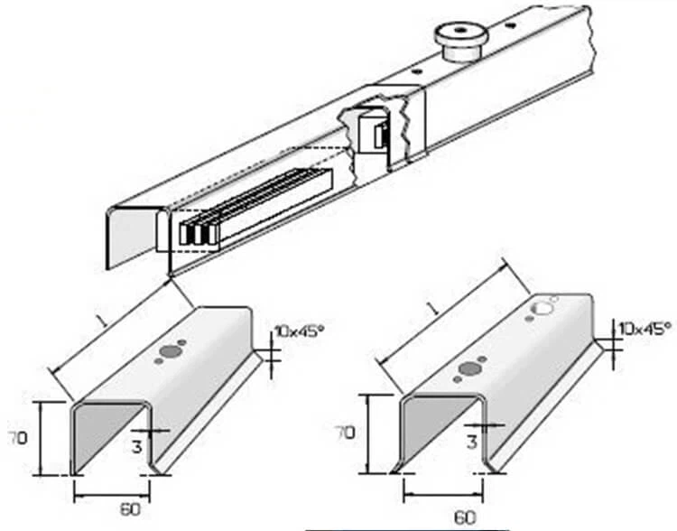Magnetic Formwork Drawing