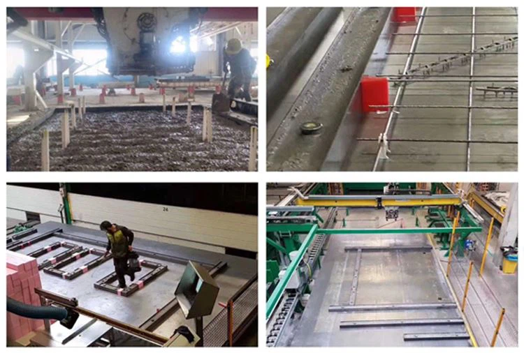 Precast Concrete Magnetic Side Formwork application 